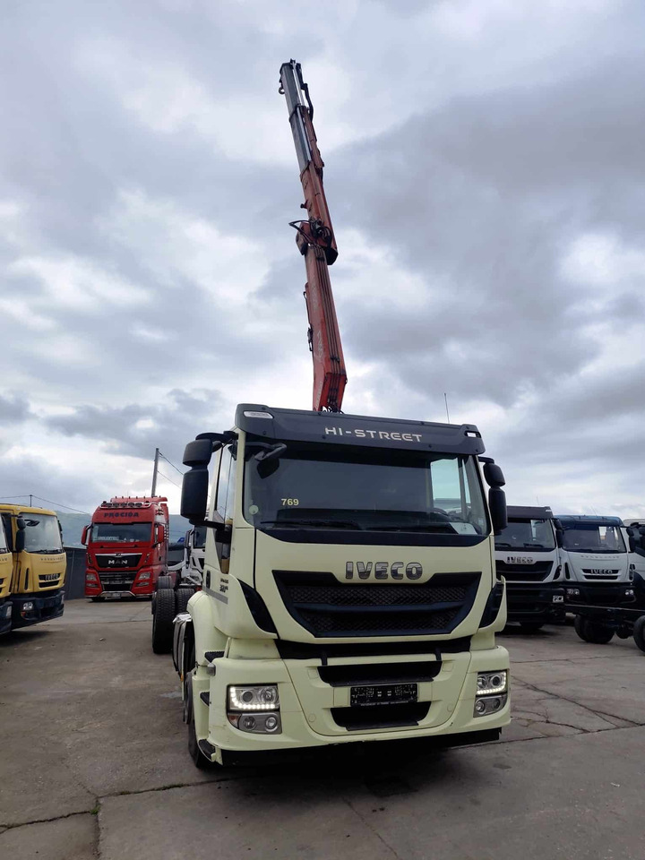 IVECO STRALIS 260S36 - Φορτηγό με ανοιχτή καρότσα, Φορτηγό με γερανό: φωτογραφία 1 IVECO STRALIS 260S36 - Φορτηγό με ανοιχτή καρότσα, Φορτηγό με γερανό: φωτογραφία 1