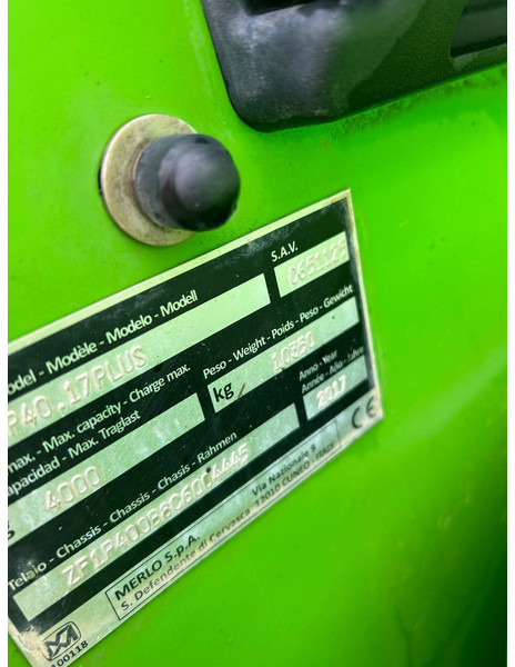 Merlo P 40.17 PLUS Merlo P40.17 PLUS - Τηλεσκοπικός φορτωτής: φωτογραφία 4 Merlo P 40.17 PLUS Merlo P40.17 PLUS - Τηλεσκοπικός φορτωτής: φωτογραφία 4