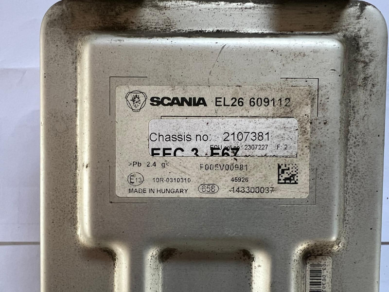 Scania EEC3 - Ηλεκτρονική μονάδα ελέγχου: φωτογραφία 3 Scania EEC3 - Ηλεκτρονική μονάδα ελέγχου: φωτογραφία 3