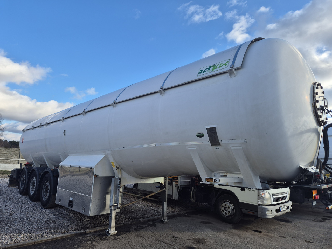 BC-LDS NCG-48 LPG/ GPL/ PROPANE/ wynajem - Επικαθήμενο βυτίο: φωτογραφία 1 BC-LDS NCG-48 LPG/ GPL/ PROPANE/ wynajem - Επικαθήμενο βυτίο: φωτογραφία 1