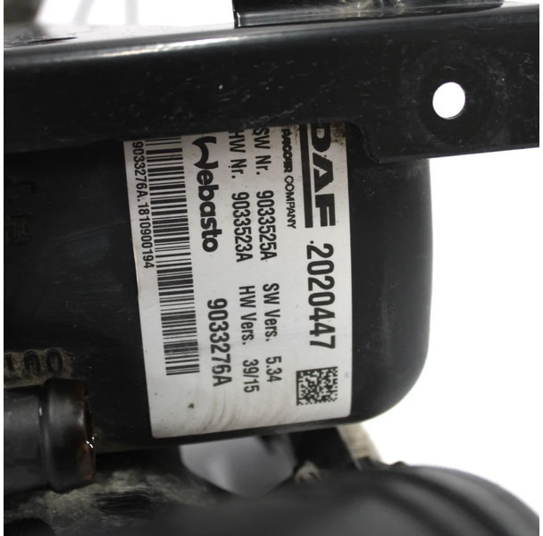 DAF XF106 Webasto 2020447 - Μοτέρ καλοριφέρ για Φορτηγό: φωτογραφία 3 DAF XF106 Webasto 2020447 - Μοτέρ καλοριφέρ για Φορτηγό: φωτογραφία 3
