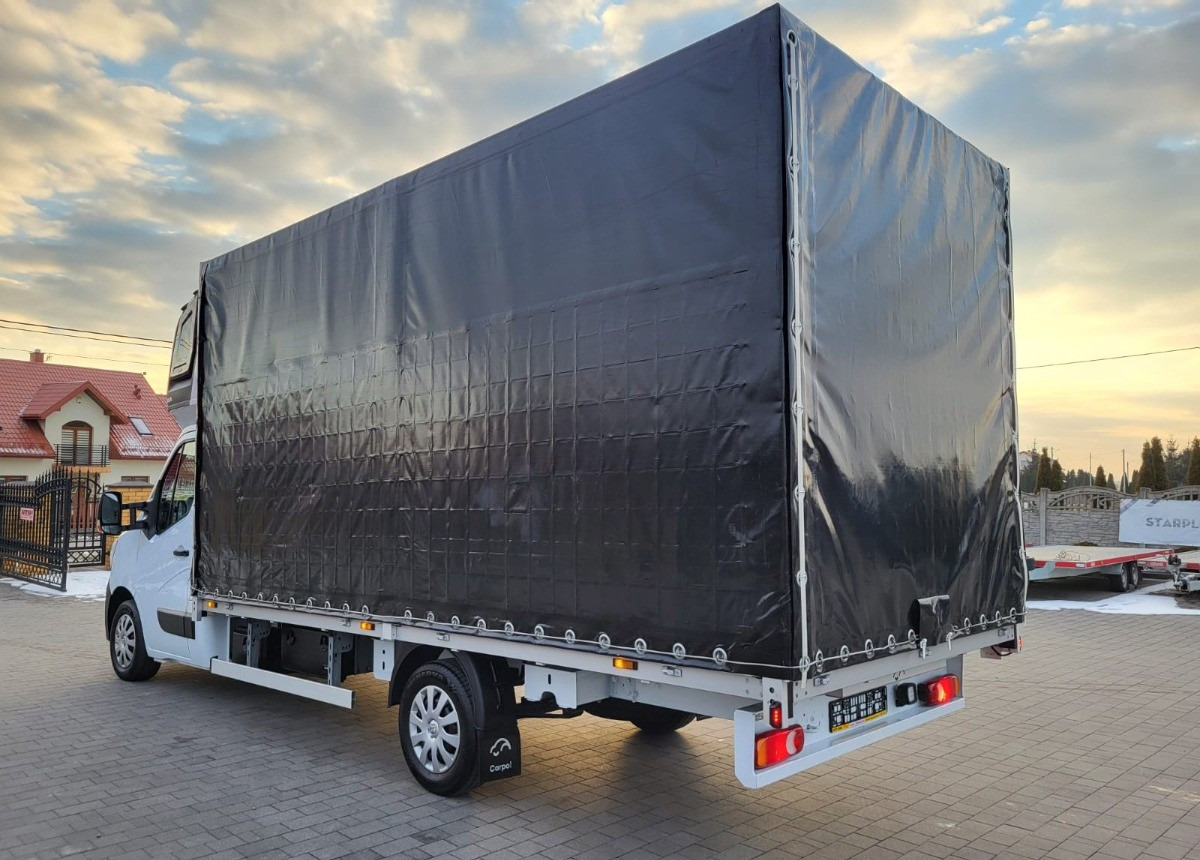 Επαγγελματικό αυτοκίνητο με μουσαμά Renault Master 2.3 163ps. Zabudowa Carpol 10 europalet: φωτογραφία 13