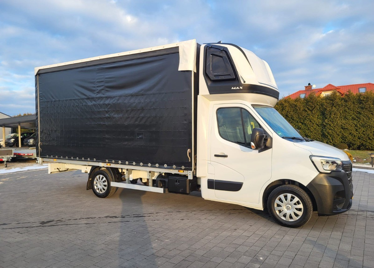 Επαγγελματικό αυτοκίνητο με μουσαμά Renault Master 2.3 163ps. Zabudowa Carpol 10 europalet: φωτογραφία 7