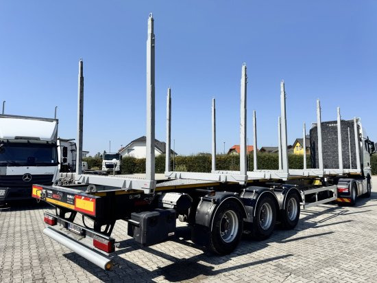 MEGA TIMBER LONG Holzauflieger 6 Rungenpaare - Ημιρυμουλκούμενο μεταφοράς ξυλείας: φωτογραφία 1 MEGA TIMBER LONG Holzauflieger 6 Rungenpaare - Ημιρυμουλκούμενο μεταφοράς ξυλείας: φωτογραφία 1