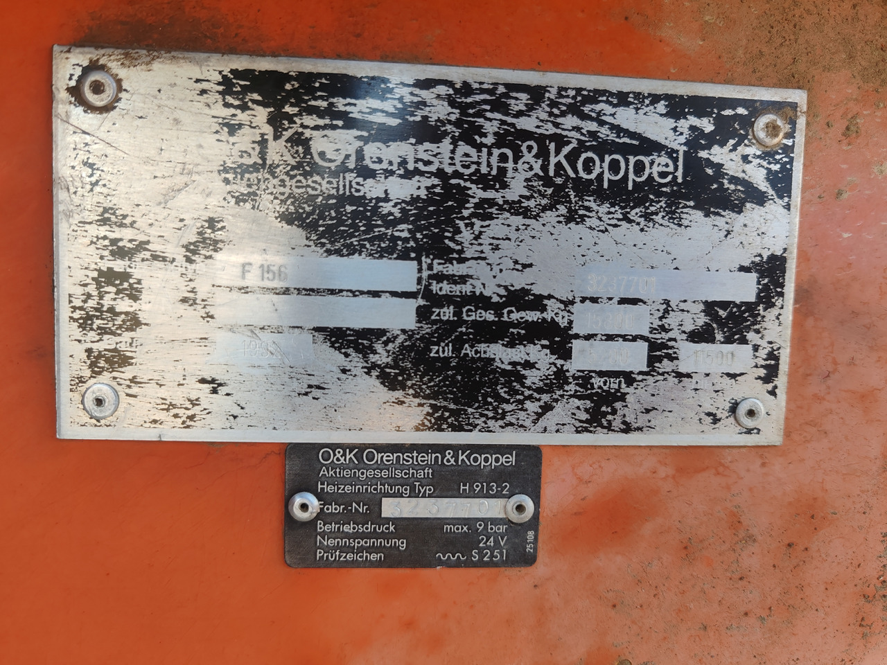 Κατασκευή μηχανήματα Greder O&K F156: φωτογραφία 9 Κατασκευή μηχανήματα Greder O&K F156: φωτογραφία 9