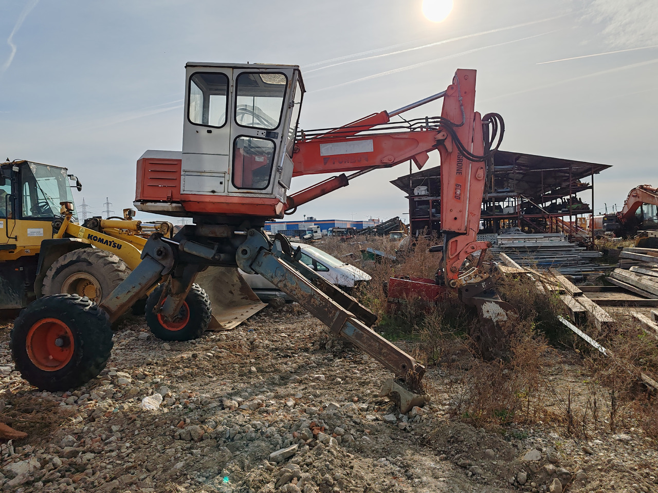 Paianjen Tigrone 6000 Turbo - Εκσκαφέας αράχνη: φωτογραφία 5 Paianjen Tigrone 6000 Turbo - Εκσκαφέας αράχνη: φωτογραφία 5