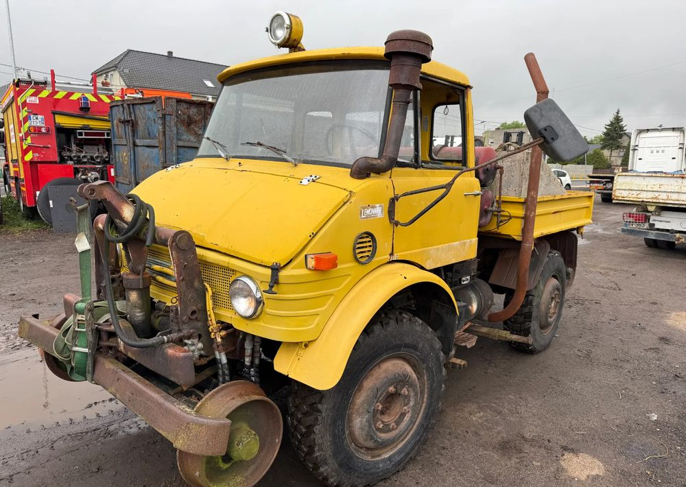 Mercedes-Benz UNIMOG 406B - Φορτηγό με ανοιχτή καρότσα: φωτογραφία 1 Mercedes-Benz UNIMOG 406B - Φορτηγό με ανοιχτή καρότσα: φωτογραφία 1