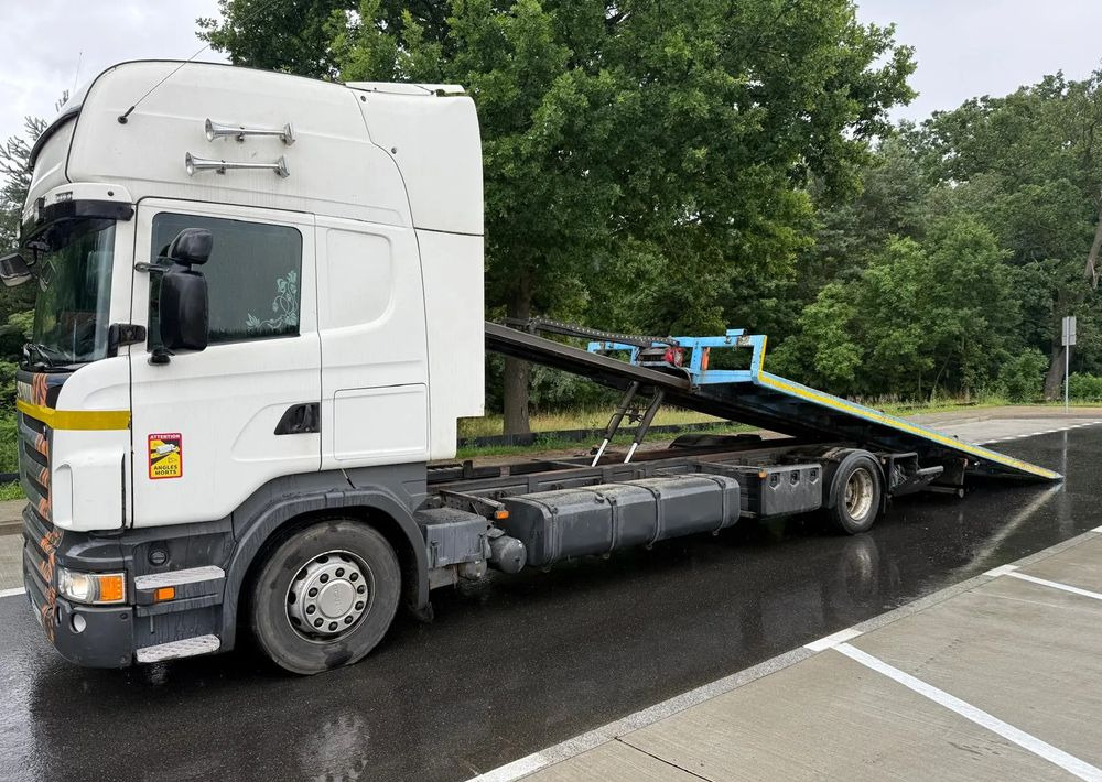 Φορτηγό ρυμούλκησης Scania R380 PD Autopomoc Specialny tacho na tarczki wciągarka: φωτογραφία 16