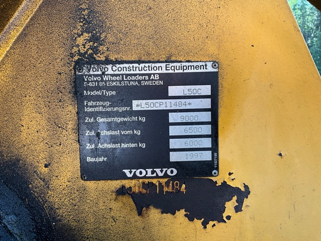 Περονοφόρο όχημα Volvo L50C: φωτογραφία 8