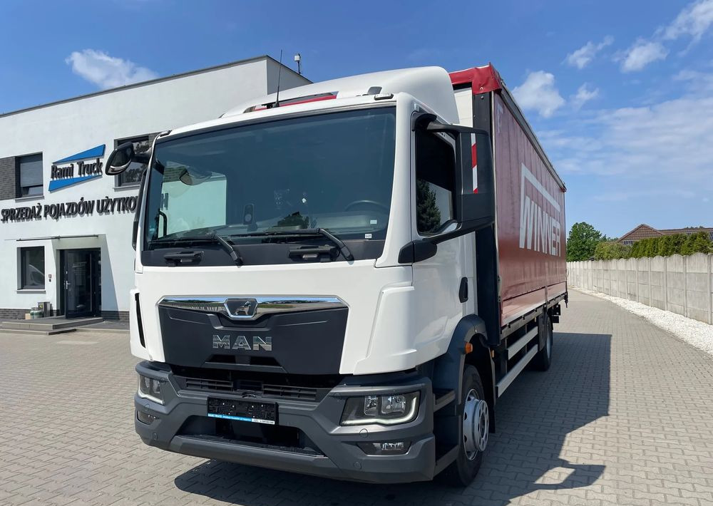 MAN TGM 15.250 Ładowność 8760 kg! - Φορτηγό μουσαμάς: φωτογραφία 1 MAN TGM 15.250 Ładowność 8760 kg! - Φορτηγό μουσαμάς: φωτογραφία 1