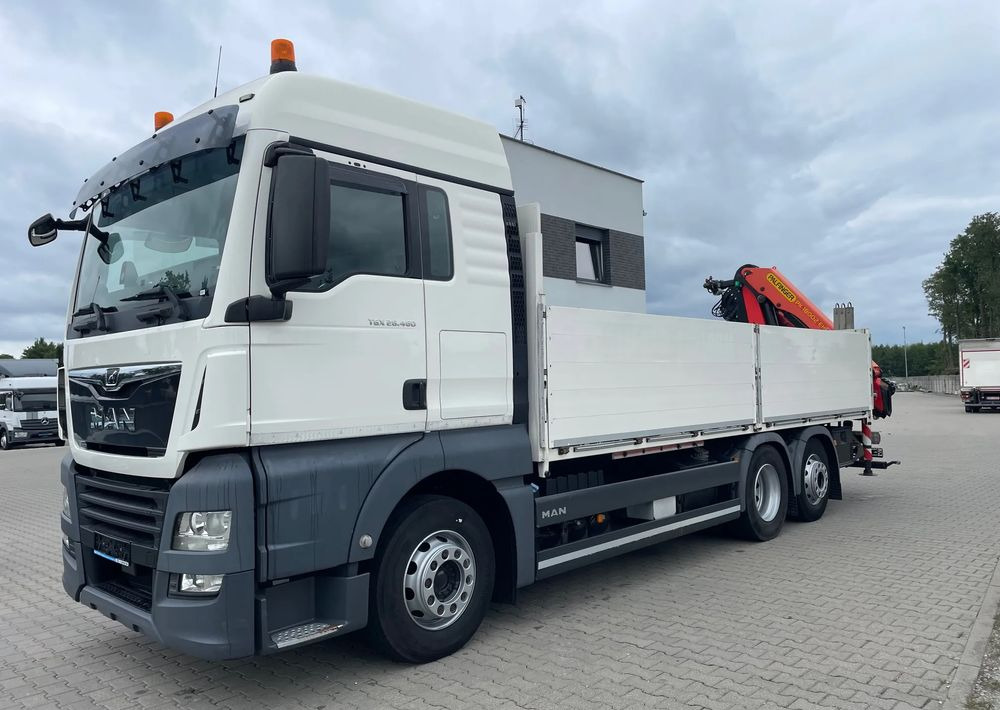 MAN TGX 26.460 HDS, PALFINGER PK 180002-EH, PILOT! - Φορτηγό με ανοιχτή καρότσα, Φορτηγό με γερανό: φωτογραφία 2 MAN TGX 26.460 HDS, PALFINGER PK 180002-EH, PILOT! - Φορτηγό με ανοιχτή καρότσα, Φορτηγό με γερανό: φωτογραφία 2