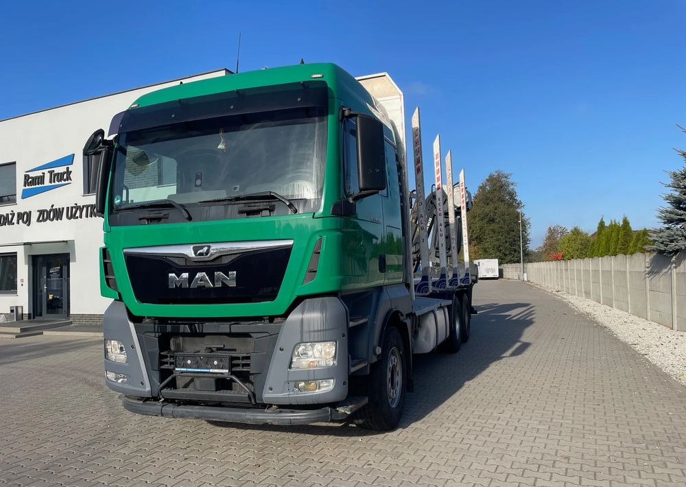 MAN TGX 26.500, 6x4, HDS EPSILOM M12Z, do transportu drewna. - Φορτηγό ξυλείας, Φορτηγό με γερανό: φωτογραφία 1 MAN TGX 26.500, 6x4, HDS EPSILOM M12Z, do transportu drewna. - Φορτηγό ξυλείας, Φορτηγό με γερανό: φωτογραφία 1