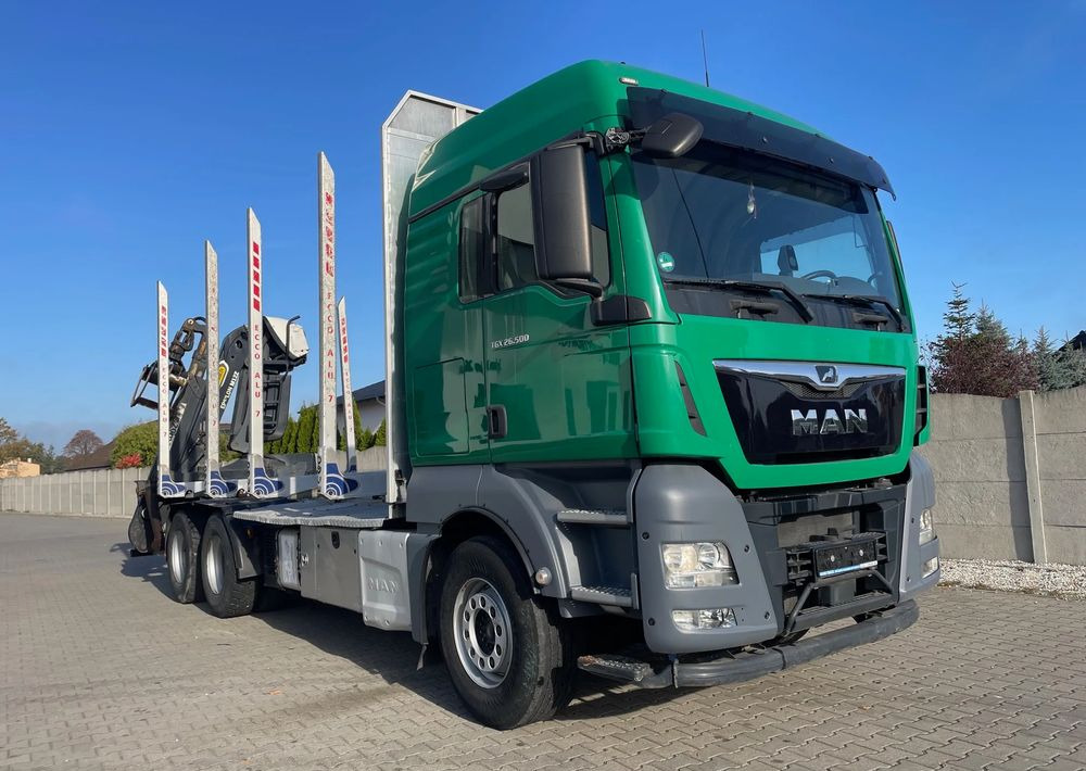MAN TGX 26.500, 6x4, HDS EPSILOM M12Z, do transportu drewna. - Φορτηγό ξυλείας, Φορτηγό με γερανό: φωτογραφία 3 MAN TGX 26.500, 6x4, HDS EPSILOM M12Z, do transportu drewna. - Φορτηγό ξυλείας, Φορτηγό με γερανό: φωτογραφία 3