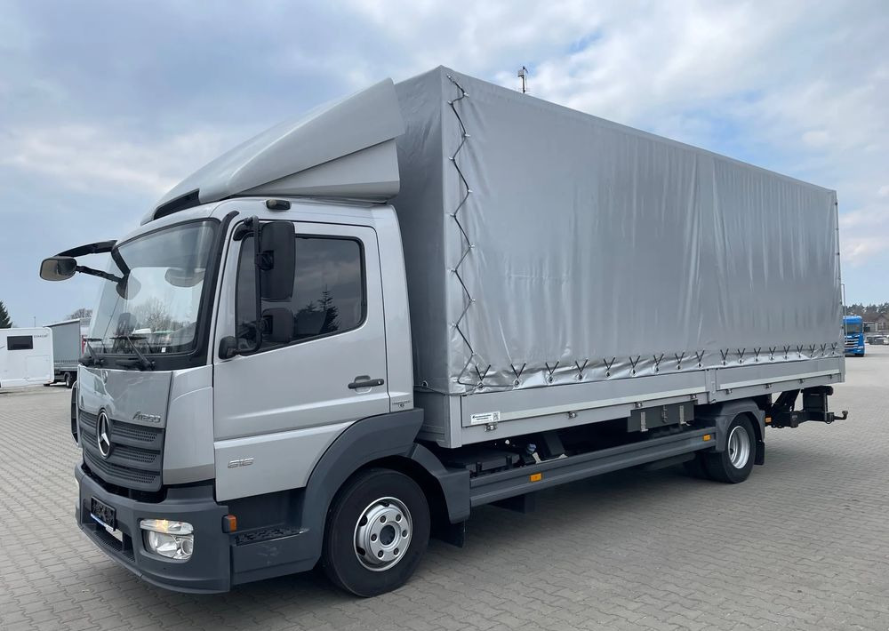 Mercedes-Benz ATEGO 818 KLIMA, WEBASTO - Φορτηγό μουσαμάς: φωτογραφία 2 Mercedes-Benz ATEGO 818 KLIMA, WEBASTO - Φορτηγό μουσαμάς: φωτογραφία 2