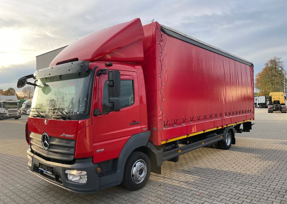 Mercedes-Benz ATEGO 818, Klima, webasto, 17 euro palet! - Φορτηγό μουσαμάς: φωτογραφία 2 Mercedes-Benz ATEGO 818, Klima, webasto, 17 euro palet! - Φορτηγό μουσαμάς: φωτογραφία 2