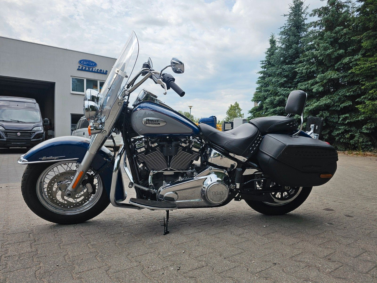 Harley-Davidson SOFTAIL Heritage Classic 114 nur 600km! Gepflegt - Μοτοσικλέτα: φωτογραφία 4 Harley-Davidson SOFTAIL Heritage Classic 114 nur 600km! Gepflegt - Μοτοσικλέτα: φωτογραφία 4