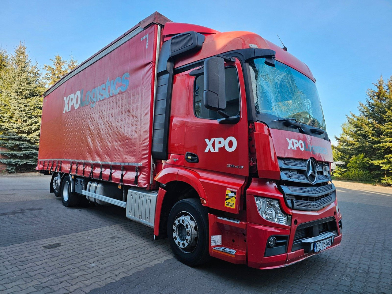 Mercedes-Benz 2543 ACTROS 6x2 JUMBO 8,2 Erhöhtes Dach Edscha - Φορτηγό μουσαμάς: φωτογραφία 2 Mercedes-Benz 2543 ACTROS 6x2 JUMBO 8,2 Erhöhtes Dach Edscha - Φορτηγό μουσαμάς: φωτογραφία 2