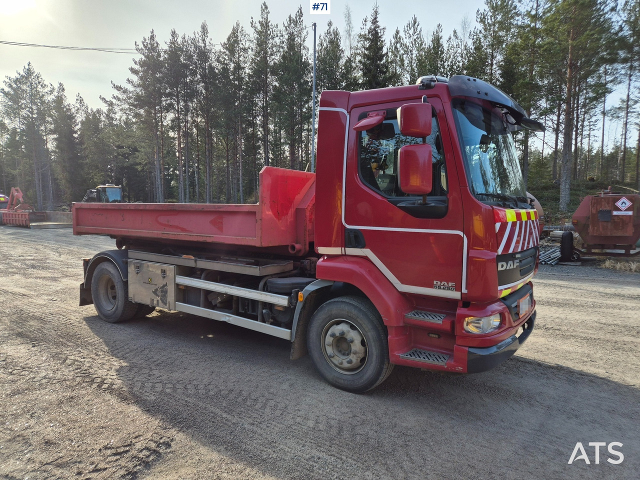 DAF LF55 Hook pallet - Φορτηγό φόρτωσης γάντζου: φωτογραφία 5 DAF LF55 Hook pallet - Φορτηγό φόρτωσης γάντζου: φωτογραφία 5