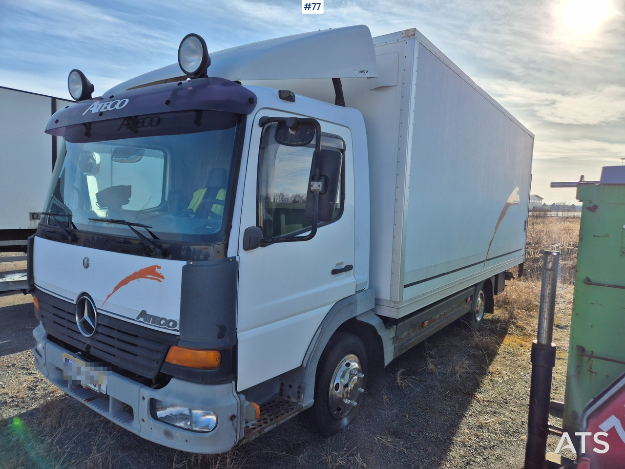 Mercedes-Benz Atego - Φορτηγό κόφα: φωτογραφία 3 Mercedes-Benz Atego - Φορτηγό κόφα: φωτογραφία 3