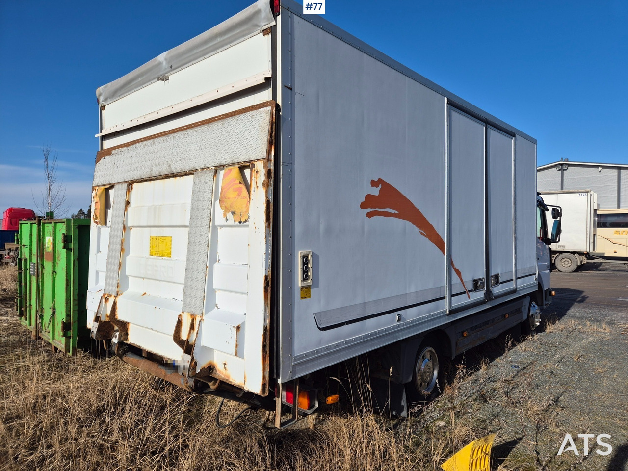 Φορτηγό κόφα Mercedes-Benz Atego: φωτογραφία 9