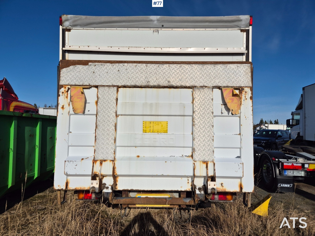 Φορτηγό κόφα Mercedes-Benz Atego: φωτογραφία 8