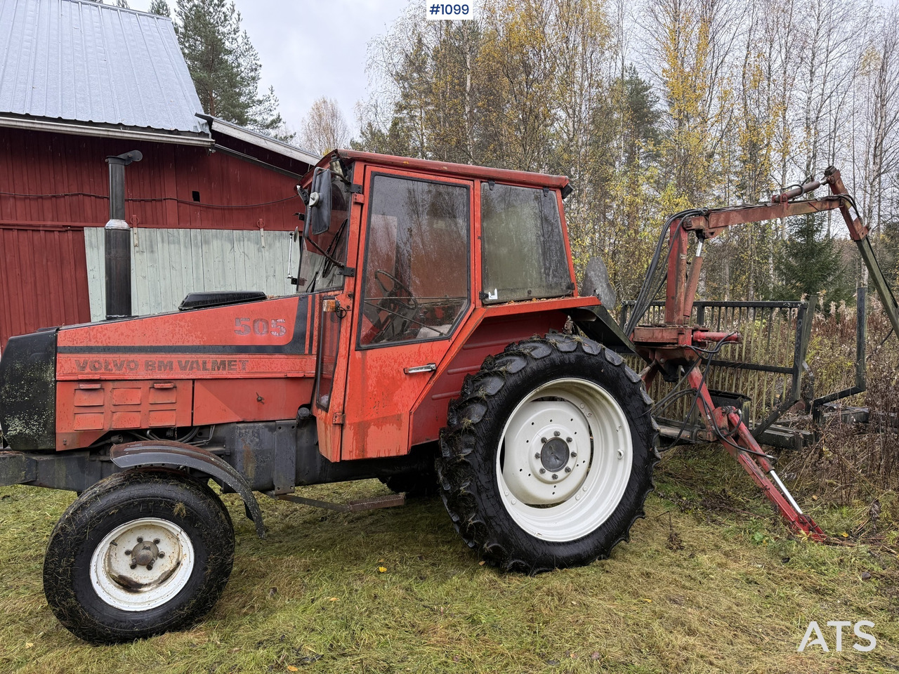 Valmet 505 Tractor and forestry trailer - Τρακτέρ, Δασική ρυμούλκα: φωτογραφία 2 Valmet 505 Tractor and forestry trailer - Τρακτέρ, Δασική ρυμούλκα: φωτογραφία 2