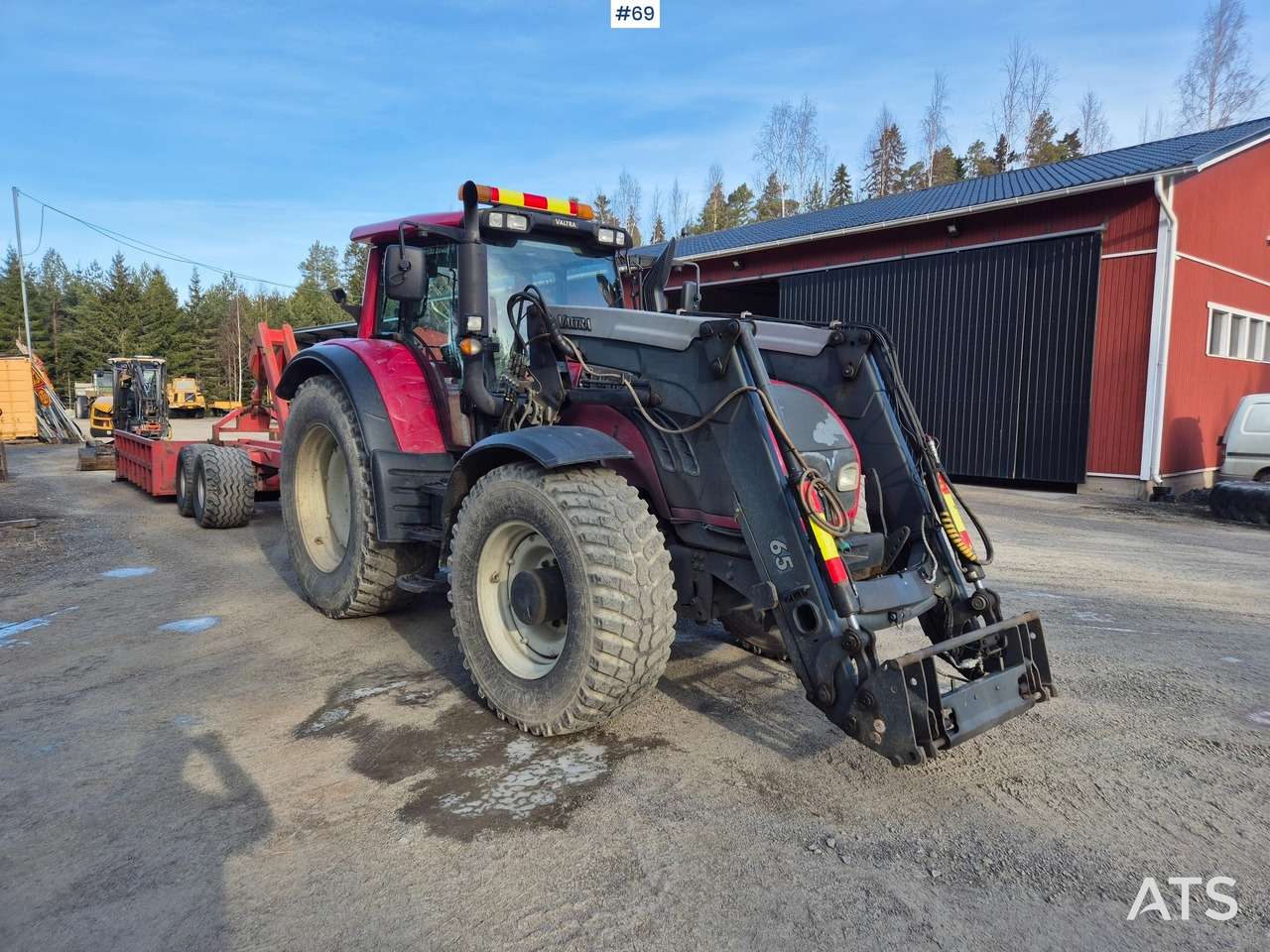 Valtra T182 - Τρακτέρ: φωτογραφία 4 Valtra T182 - Τρακτέρ: φωτογραφία 4