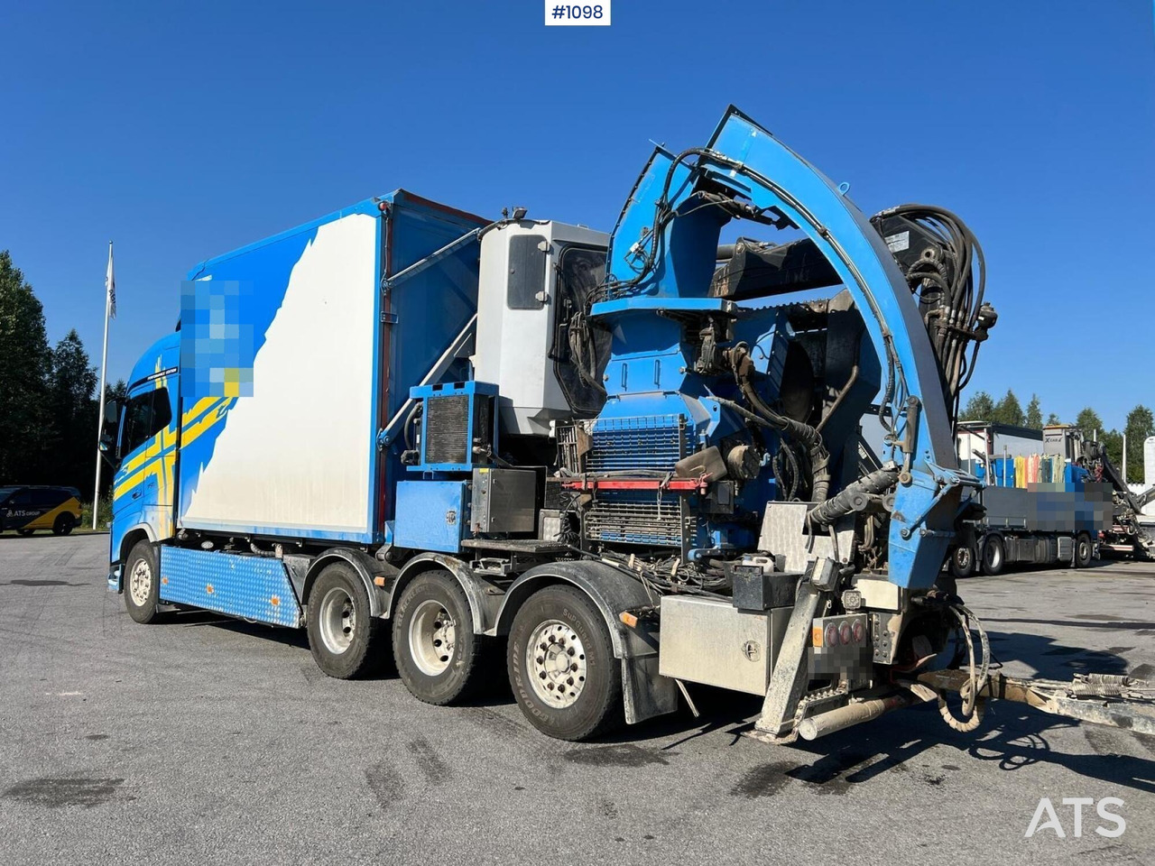 Volvo FH16 8*4 Flishugg - Θρυμματιστής: φωτογραφία 3 Volvo FH16 8*4 Flishugg - Θρυμματιστής: φωτογραφία 3