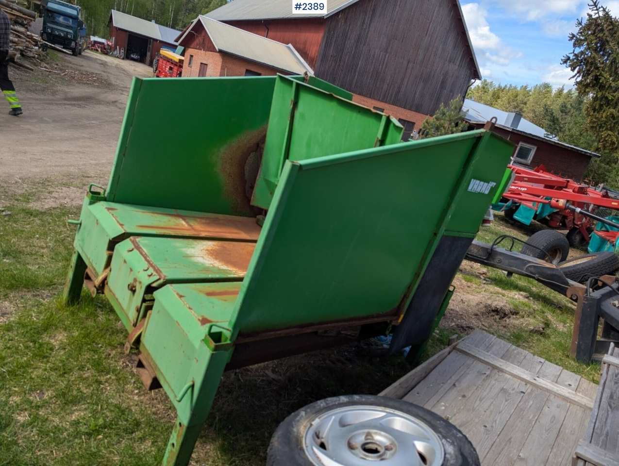 Bale shredder / Bale cutter Varmo Lift PPNL - Σανού και κτηνοτροφικά μηχανήματα: φωτογραφία 4 Bale shredder / Bale cutter Varmo Lift PPNL - Σανού και κτηνοτροφικά μηχανήματα: φωτογραφία 4