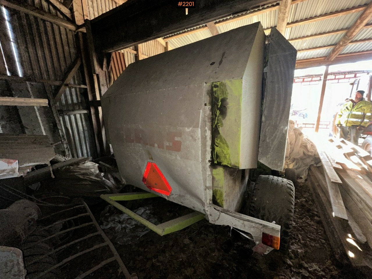 Baler Claas Rollant 240 - Σανού και κτηνοτροφικά μηχανήματα: φωτογραφία 4 Baler Claas Rollant 240 - Σανού και κτηνοτροφικά μηχανήματα: φωτογραφία 4