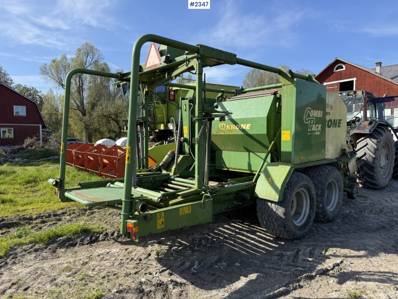 Baler Krone Combi pack Multi-Cut 1500 - Σανού και κτηνοτροφικά μηχανήματα: φωτογραφία 4 Baler Krone Combi pack Multi-Cut 1500 - Σανού και κτηνοτροφικά μηχανήματα: φωτογραφία 4