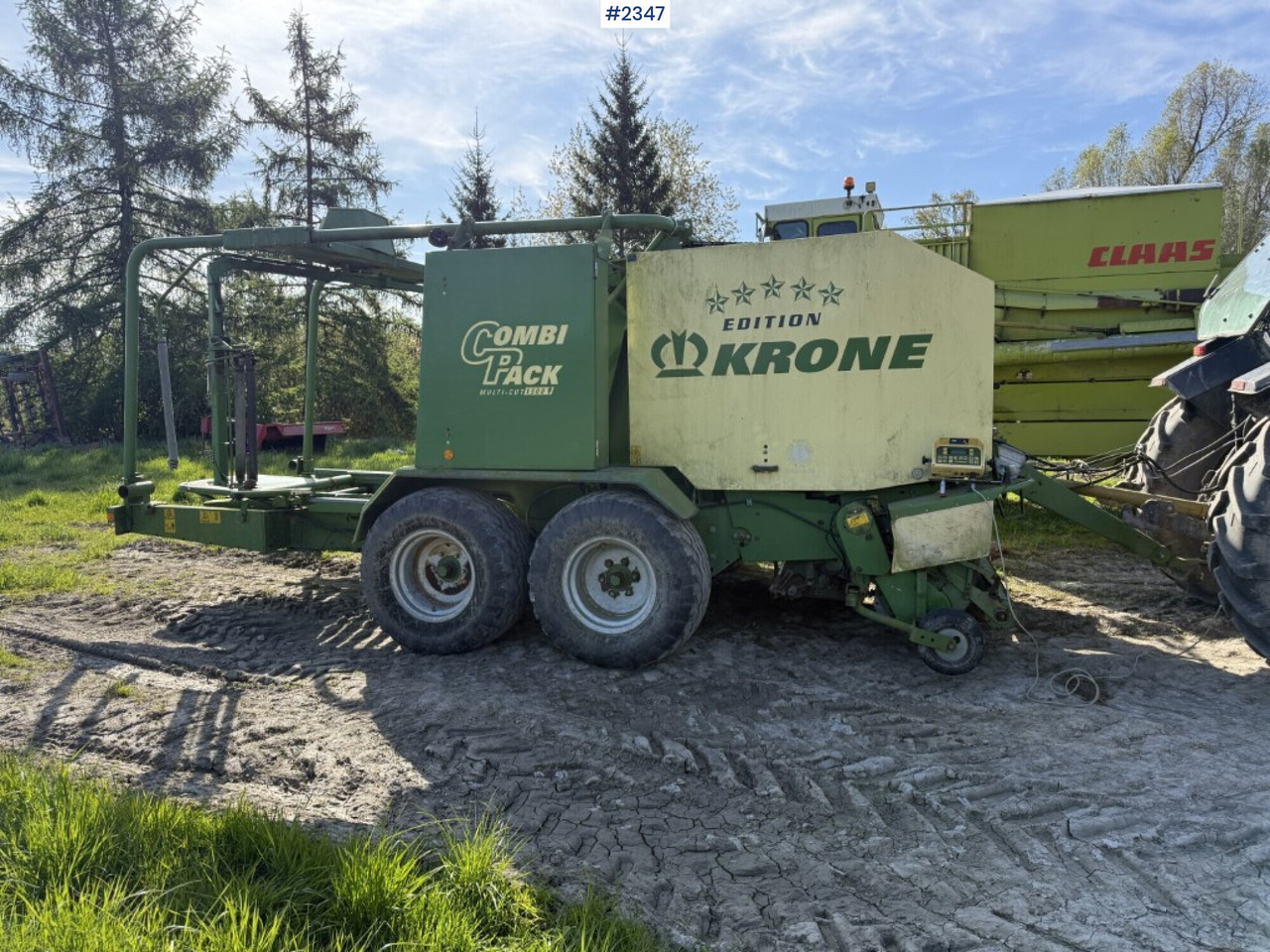 Baler Krone Combi pack Multi-Cut 1500 - Σανού και κτηνοτροφικά μηχανήματα: φωτογραφία 5 Baler Krone Combi pack Multi-Cut 1500 - Σανού και κτηνοτροφικά μηχανήματα: φωτογραφία 5