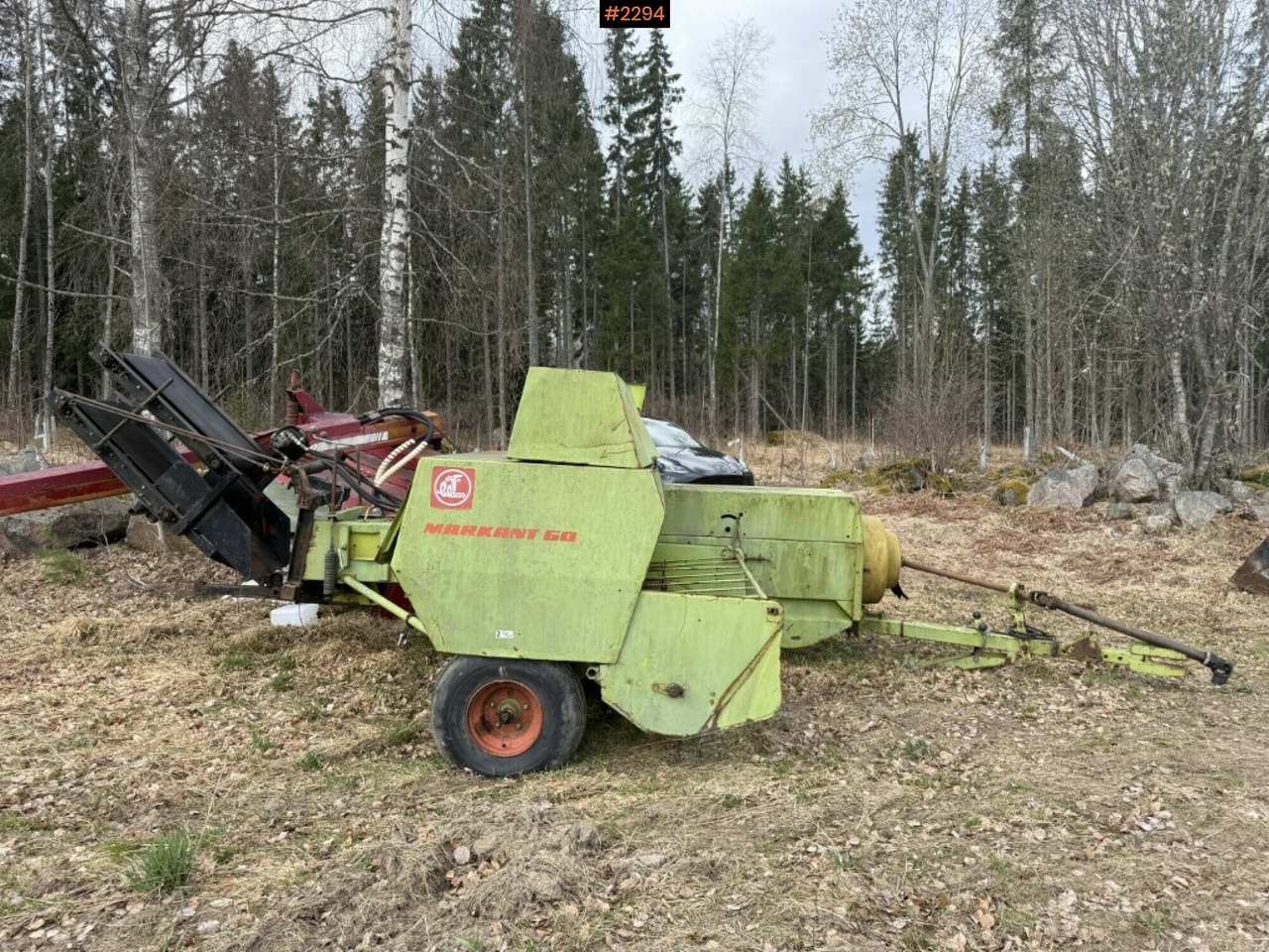 Claas Markant 60 square baler with thrower - Σανού και κτηνοτροφικά μηχανήματα: φωτογραφία 2 Claas Markant 60 square baler with thrower - Σανού και κτηνοτροφικά μηχανήματα: φωτογραφία 2