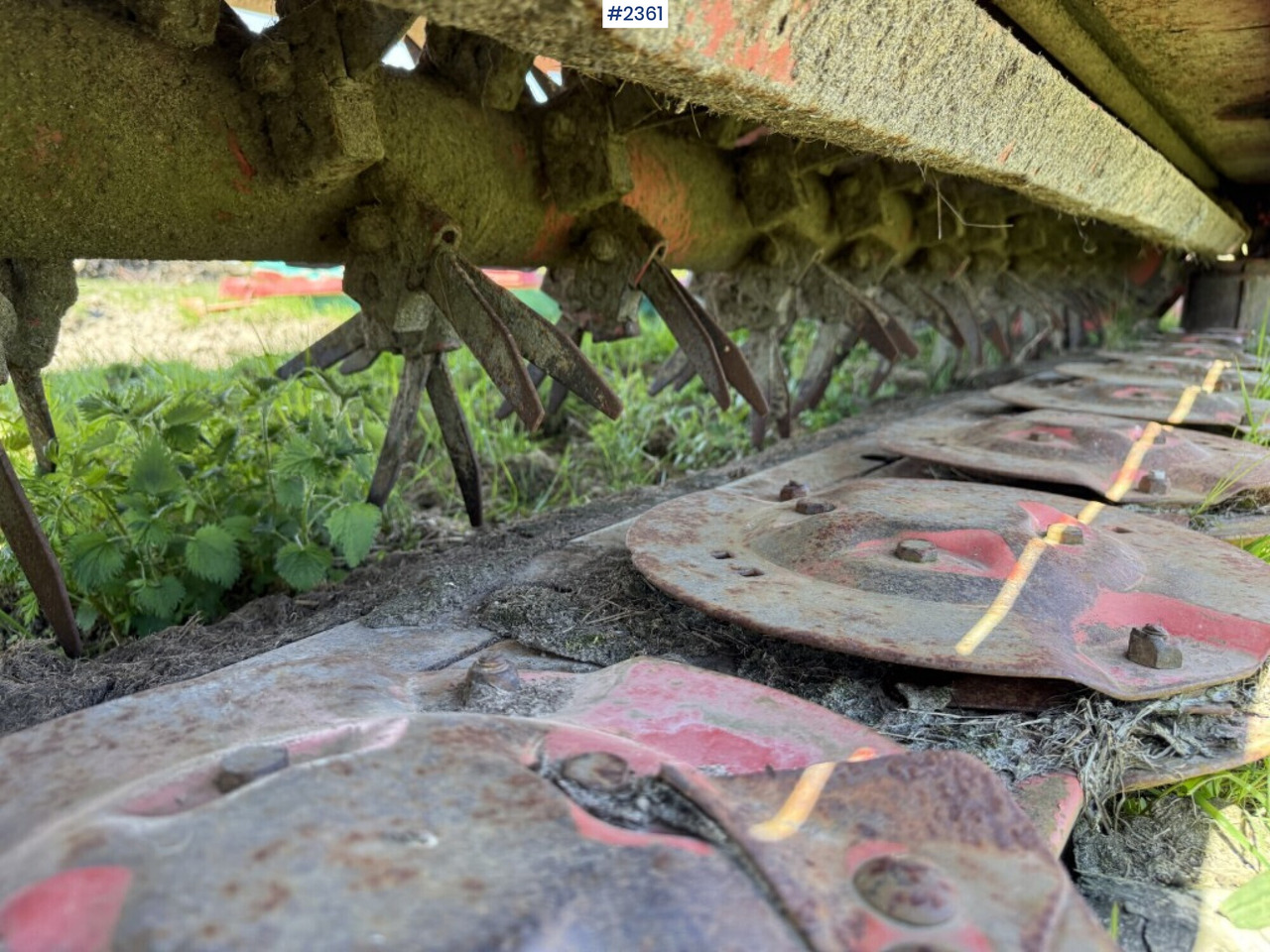 Σανού και κτηνοτροφικά μηχανήματα Crusher Kverneland Taarup 4040C with rake: φωτογραφία 17