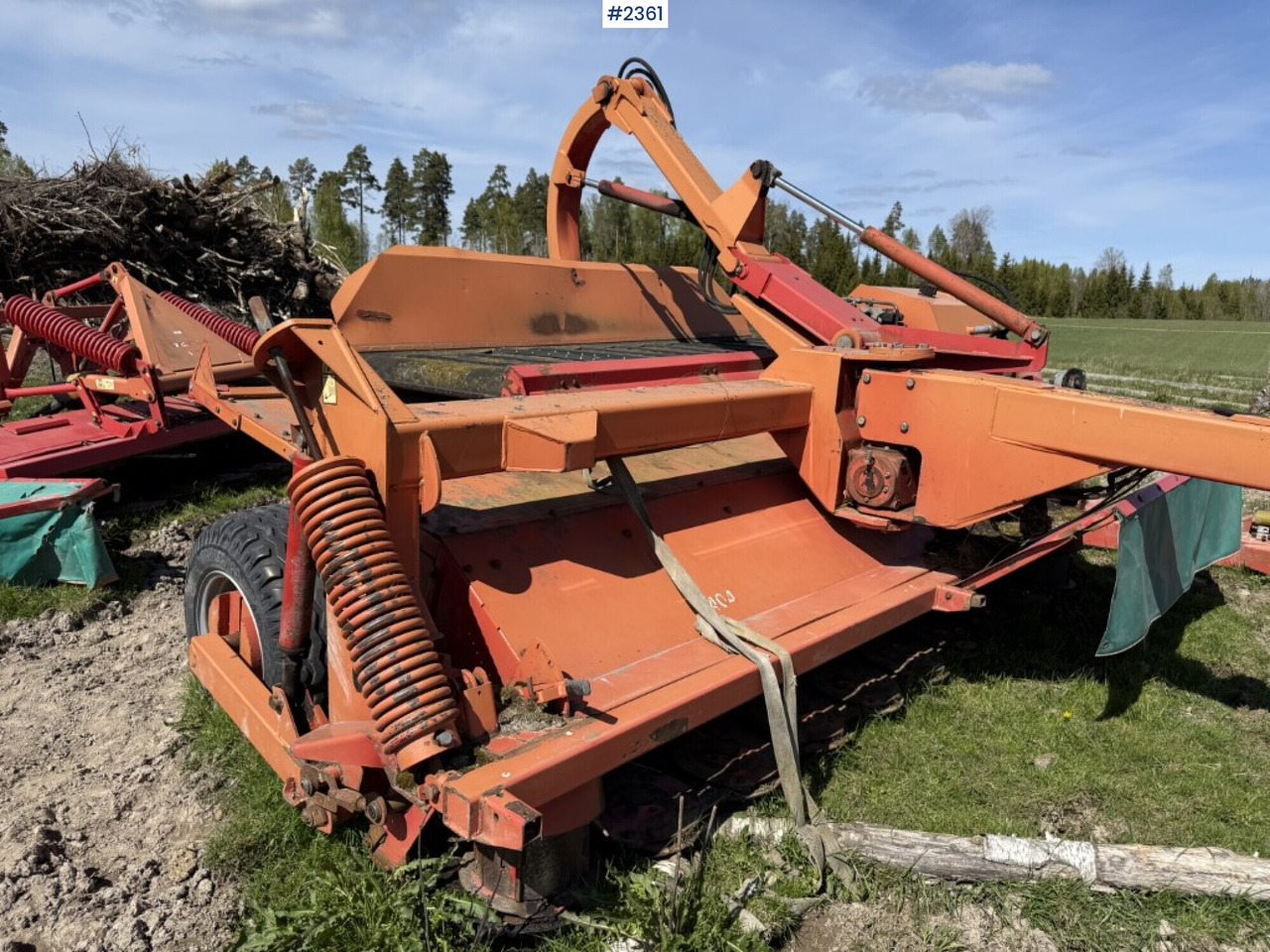 Σανού και κτηνοτροφικά μηχανήματα Crusher Kverneland Taarup 4040C with rake: φωτογραφία 15