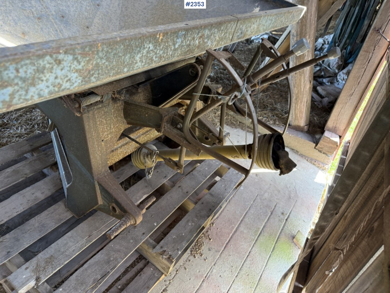 Fertilizer spreader, Bogballe BL 600 - Λιπασματοδιανομέας: φωτογραφία 4 Fertilizer spreader, Bogballe BL 600 - Λιπασματοδιανομέας: φωτογραφία 4