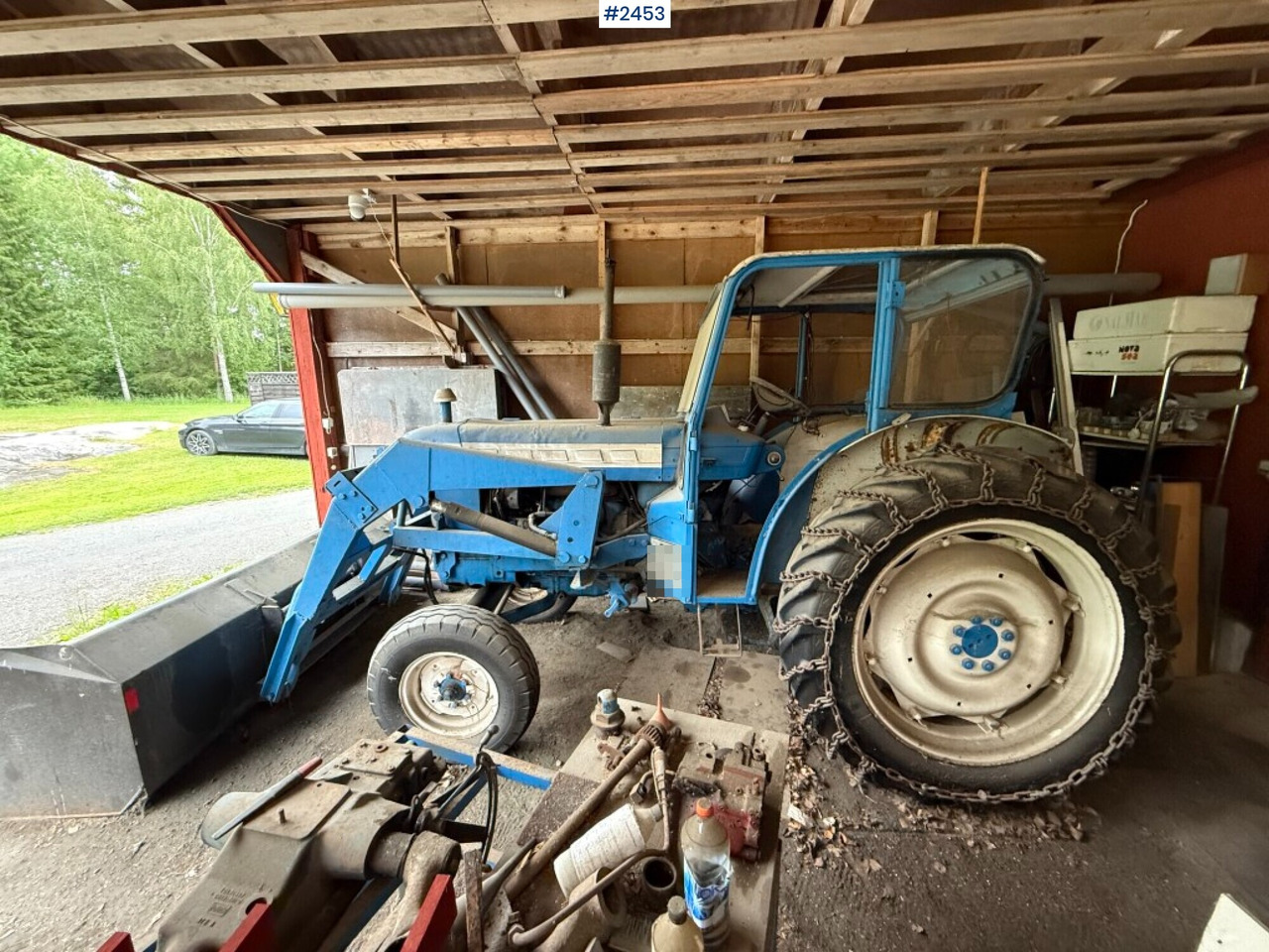 Ford Super Major 5000 with front loader Rep. object - Τρακτέρ: φωτογραφία 1 Ford Super Major 5000 with front loader Rep. object - Τρακτέρ: φωτογραφία 1
