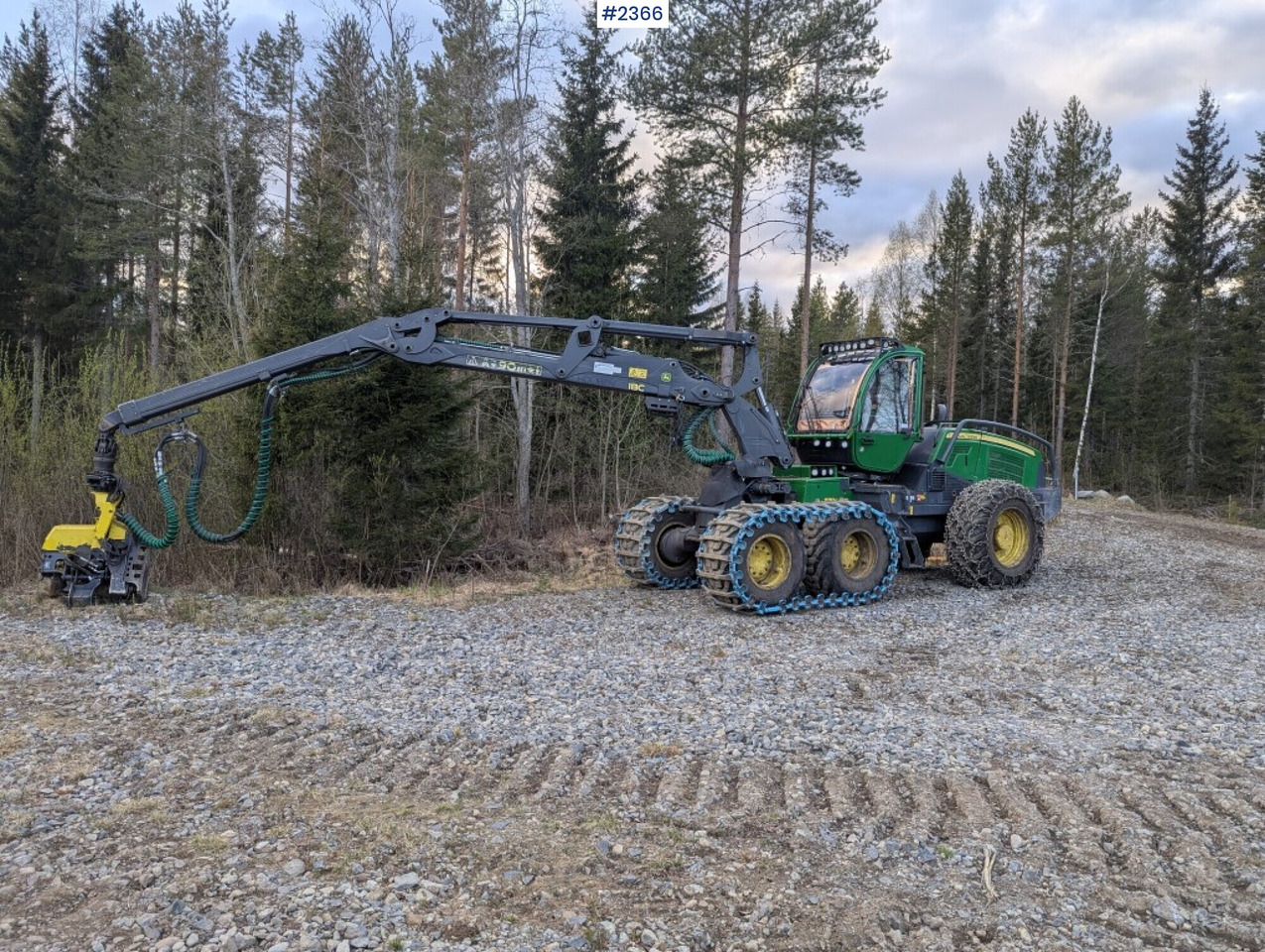 Harvester John Deere 1170G - Συλλεκτική μηχανή - forest harvester: φωτογραφία 1 Harvester John Deere 1170G - Συλλεκτική μηχανή - forest harvester: φωτογραφία 1