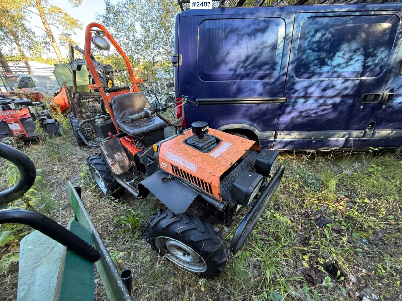 Mini forwarder Vimek Minimaster 101 - Λαστιχοφόρα προωθητικo - forwarder: φωτογραφία 4 Mini forwarder Vimek Minimaster 101 - Λαστιχοφόρα προωθητικo - forwarder: φωτογραφία 4