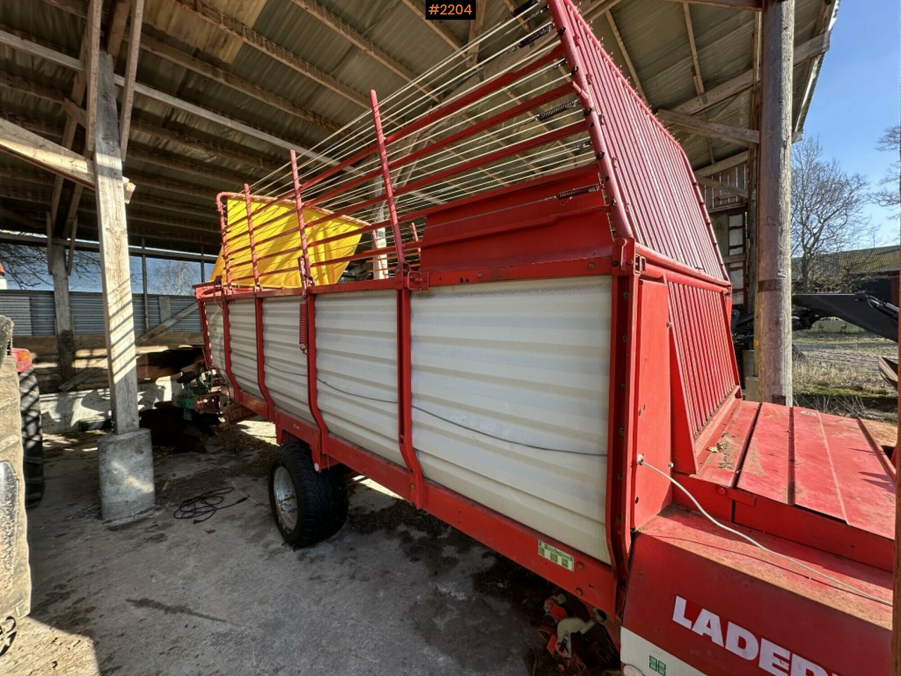 Self-loading wagon Pöttinger Ladeprofi 2 103 - Σανού και κτηνοτροφικά μηχανήματα: φωτογραφία 4 Self-loading wagon Pöttinger Ladeprofi 2 103 - Σανού και κτηνοτροφικά μηχανήματα: φωτογραφία 4