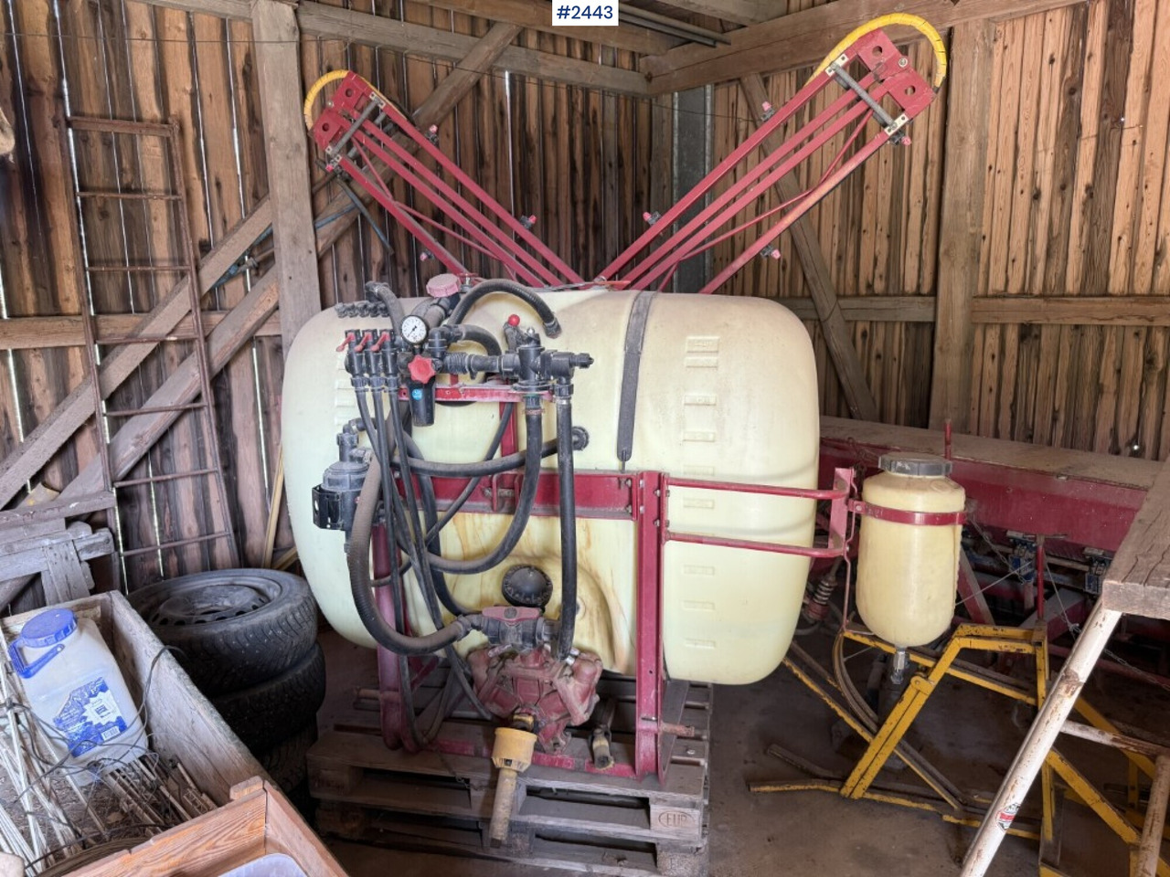 Sprayer Hardi 800L 12m - Ψεκαστικό: φωτογραφία 1 Sprayer Hardi 800L 12m - Ψεκαστικό: φωτογραφία 1