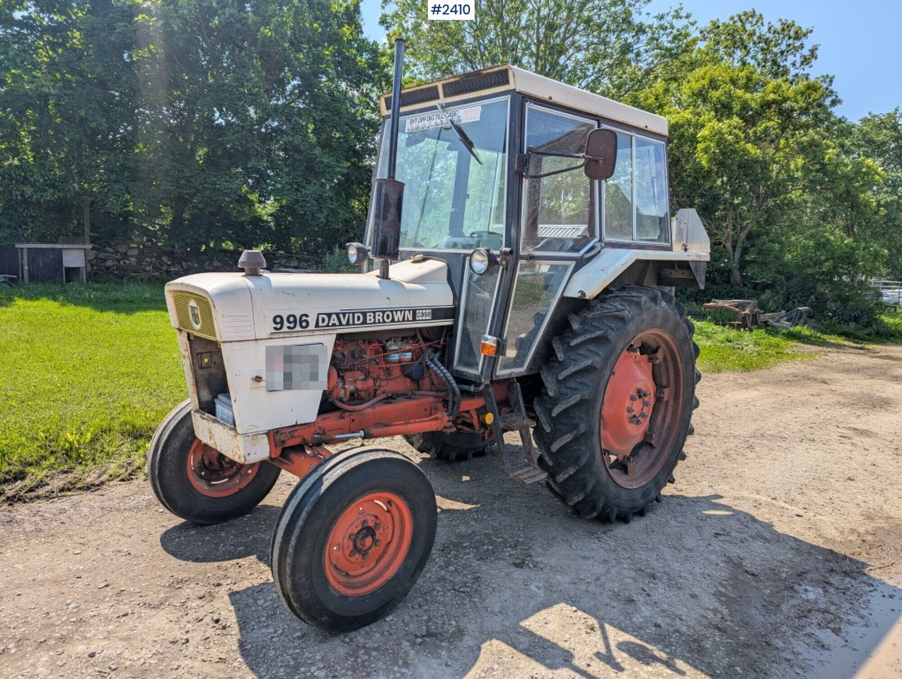 Tractor David Brown 996 - Τρακτέρ: φωτογραφία 1 Tractor David Brown 996 - Τρακτέρ: φωτογραφία 1