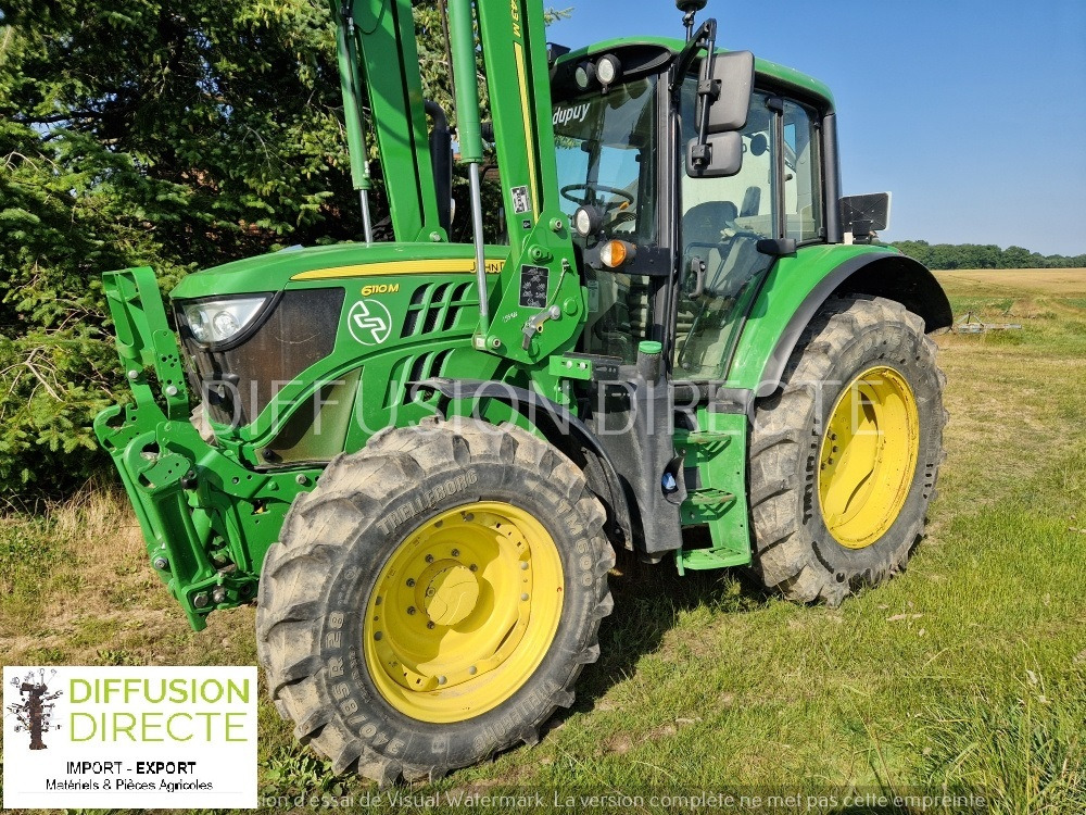 JOHN DEERE TRACTEUR AGRICOLE 6110M - Τρακτέρ: φωτογραφία 1 JOHN DEERE TRACTEUR AGRICOLE 6110M - Τρακτέρ: φωτογραφία 1
