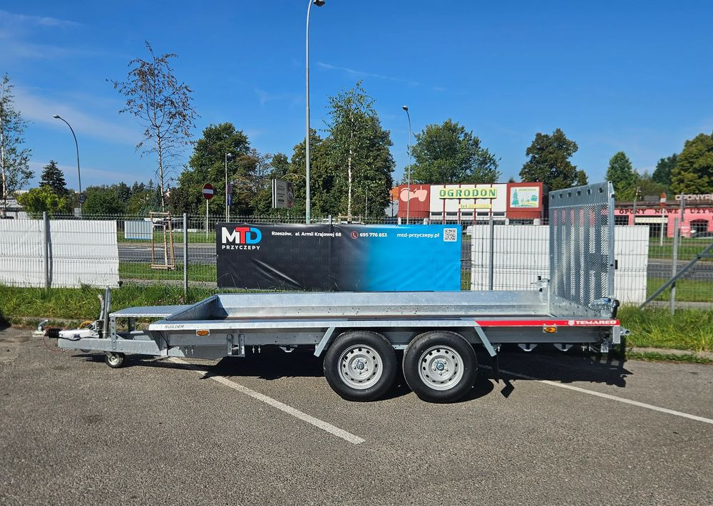 TEMARED BUILDER 3 4018 S 2 oś - Τρέιλερ μεταφοράς μηχανημάτων: φωτογραφία 2 TEMARED BUILDER 3 4018 S 2 oś - Τρέιλερ μεταφοράς μηχανημάτων: φωτογραφία 2