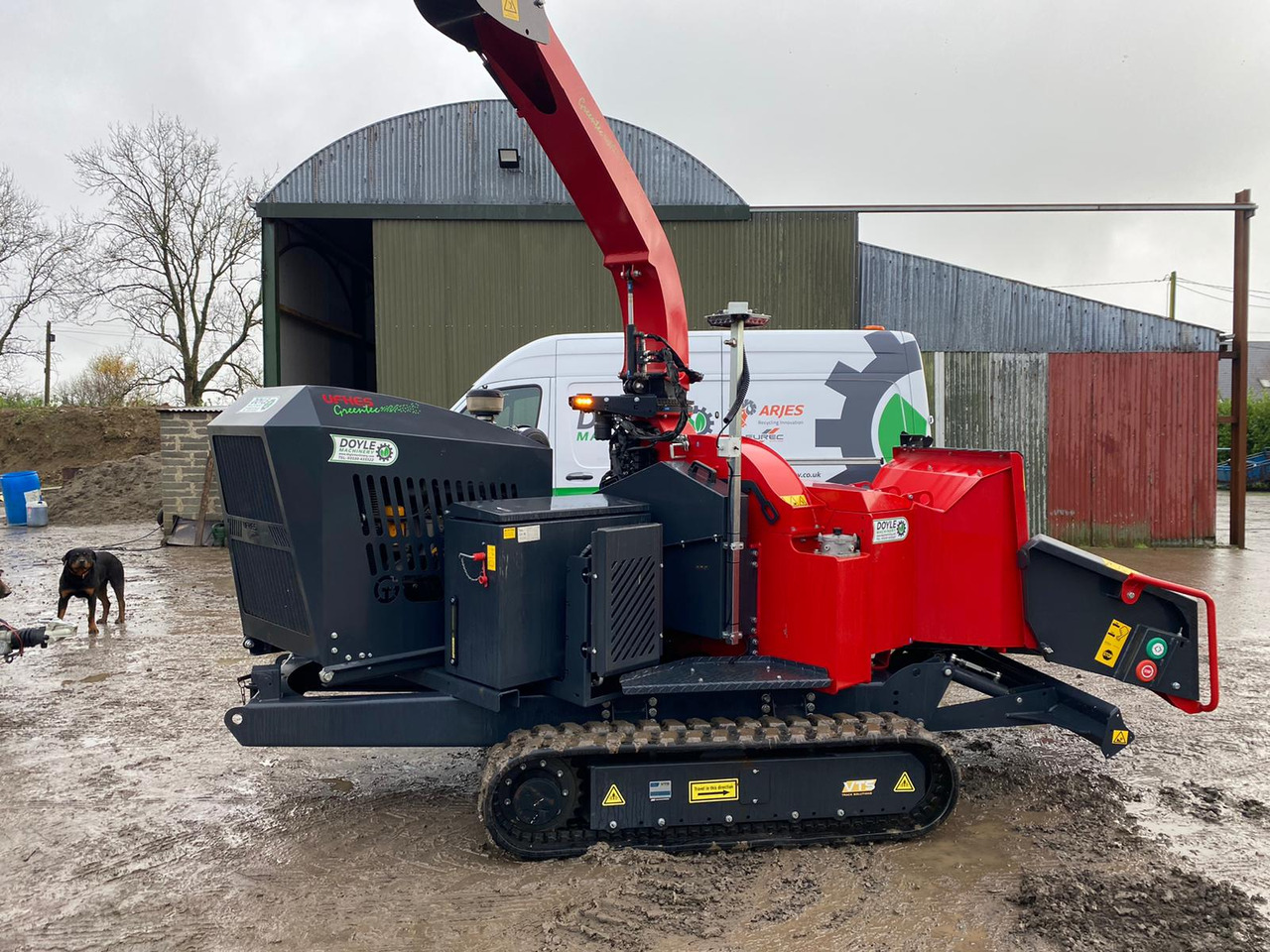 UFKES Greentec Cheetah 30 Tracked - Θρυμματιστής: φωτογραφία 4 UFKES Greentec Cheetah 30 Tracked - Θρυμματιστής: φωτογραφία 4