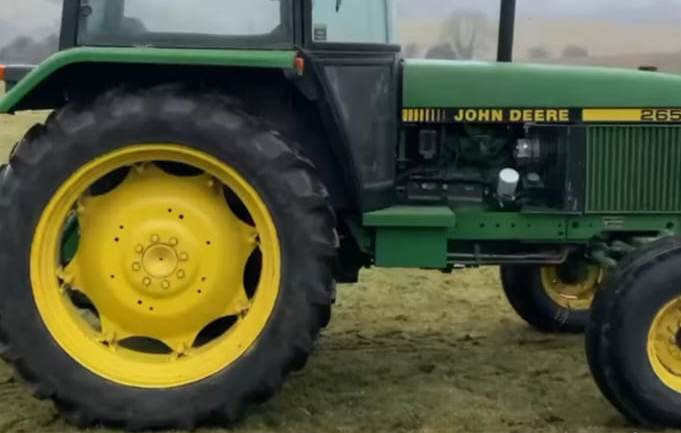 1988 John Deere 2650 2wd tractor - Τρακτέρ: φωτογραφία 2 1988 John Deere 2650 2wd tractor - Τρακτέρ: φωτογραφία 2