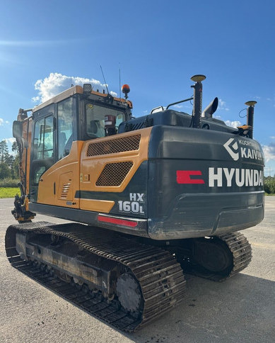 HyundaiHX160L + Engcon - Ερπυστριοφόρος εκσκαφέας: φωτογραφία 3 HyundaiHX160L + Engcon - Ερπυστριοφόρος εκσκαφέας: φωτογραφία 3