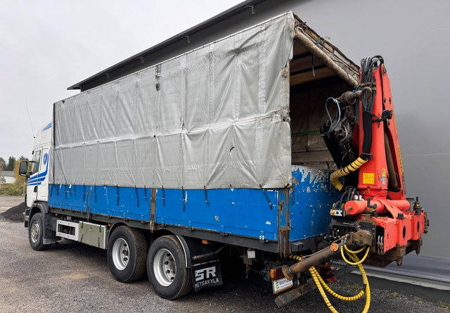 ScaniaScania 144G 6x2 - Φορτηγό κόφα, Φορτηγό με γερανό: φωτογραφία 4 ScaniaScania 144G 6x2 - Φορτηγό κόφα, Φορτηγό με γερανό: φωτογραφία 4