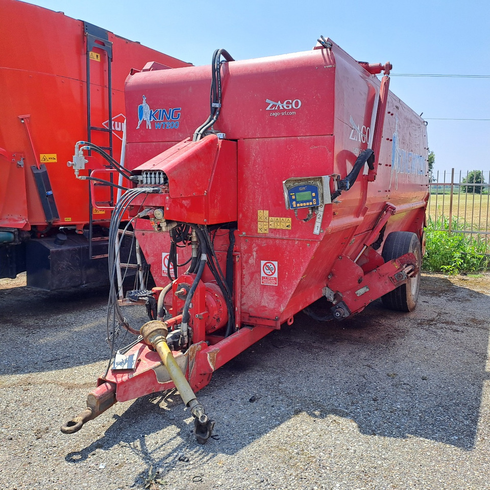 CARRO MISCELATORE TRAINATO ZAGO KING WT 200 - Ενσιροδιανομέας: φωτογραφία 1 CARRO MISCELATORE TRAINATO ZAGO KING WT 200 - Ενσιροδιανομέας: φωτογραφία 1