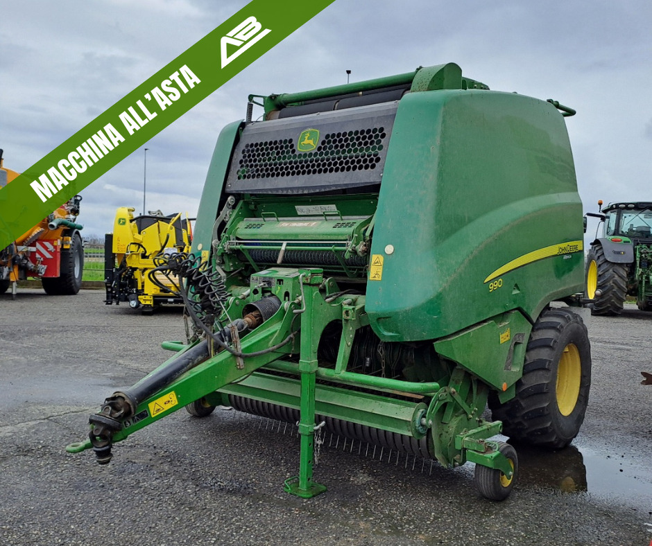 ROTOPRESSA JOHN DEERE 990 - Χορτοδετική μηχανή στρόγγυλης μπάλας: φωτογραφία 4 ROTOPRESSA JOHN DEERE 990 - Χορτοδετική μηχανή στρόγγυλης μπάλας: φωτογραφία 4